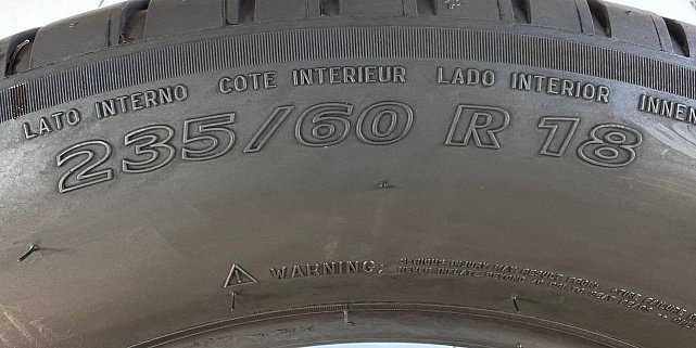Летние шины 235/60 R18 Michelin Latitude Sport 3 AO 5mm 5