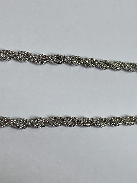 Серебряная цепь с плетением Фантазийное (29727230) 3