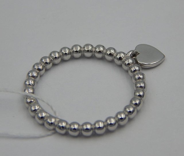 Серебряное кольцо с подвесом (32444021) 0