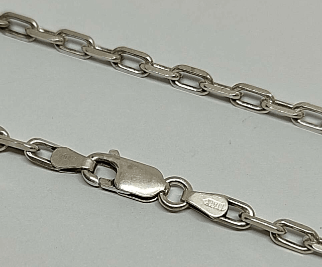 Серебряная цепь с плетением Якорное (33743729) 0
