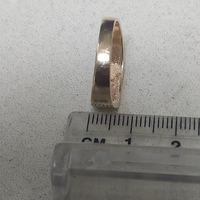 Перстень из красного золота с цирконием (30374352)  6