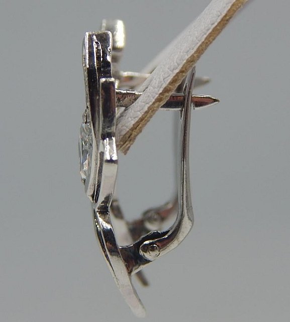 Срібні сережки з цирконієм (33220387) 2