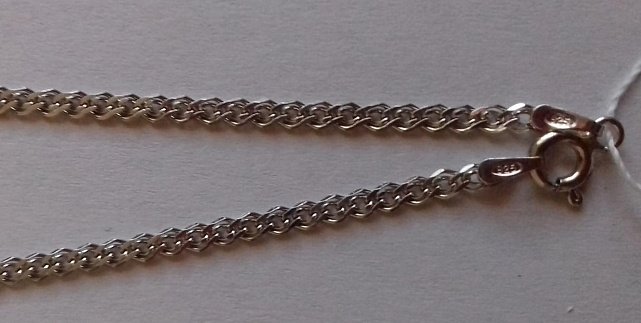 Серебряная цепь с плетением Нонна (30518916) 0
