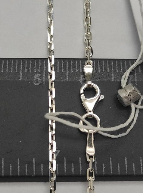 Серебряная цепь с плетением Якорное (30404834) 2