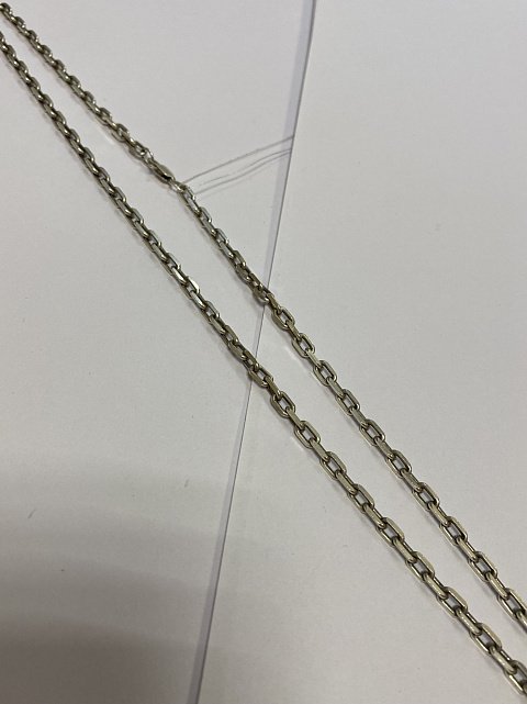 Серебряная цепь с плетением Якорное (33701462) 1