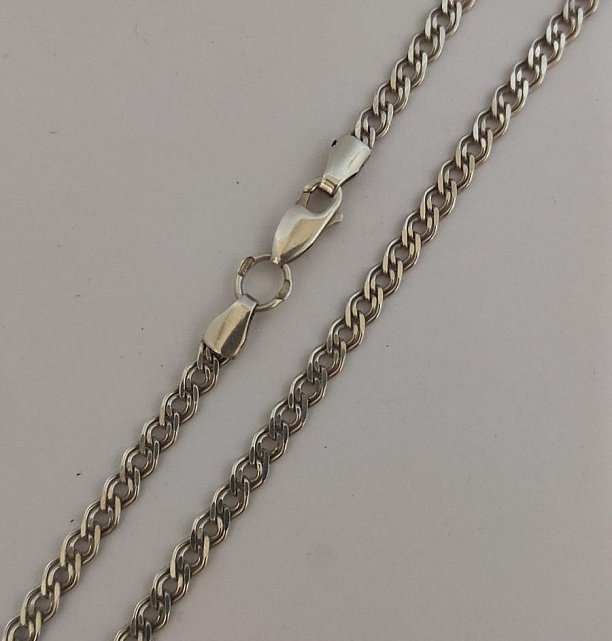 Серебряная цепь с плетением Нонна (33805914) 0