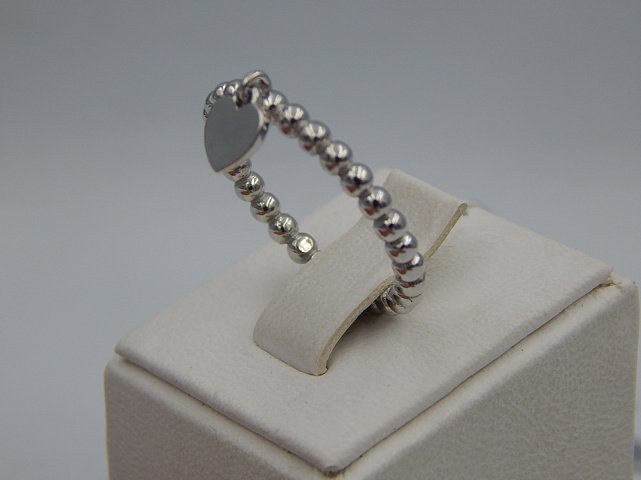 Серебряное кольцо с подвесом (32444021) 4