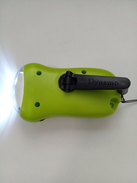 Ліхтар-Брелок Munkees Mini Solar/Dynamo Flashlight 1