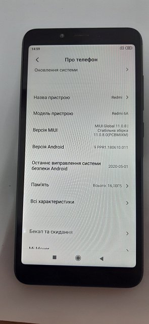 Xiaomi Redmi 6A 2/16GB  5
