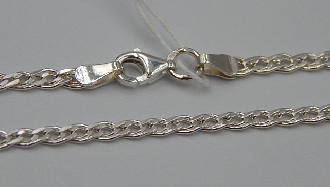 Срібний ланцюг із плетінням Нонна (32251617) 0