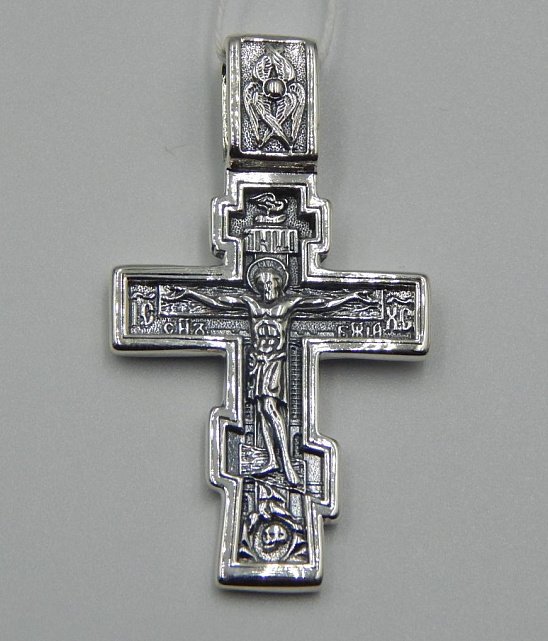 Срібний підвіс-хрест (32049520) 0