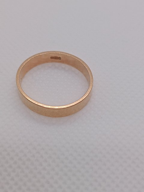 Обручальное кольцо из красного золота (33468685) 3