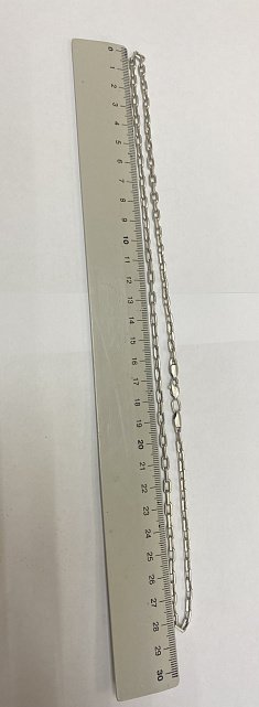 Серебряная цепь с плетением Якорное (33798900) 1