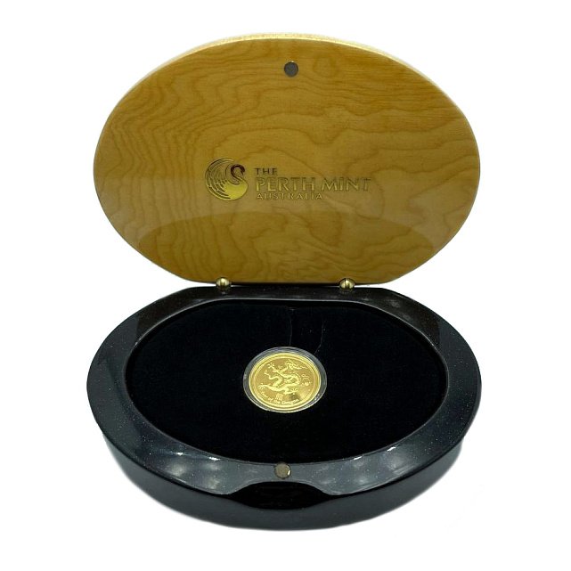 Золота монета 1/4oz Рік Дракона 25 доларів 2012 Австралія (31564128) 8