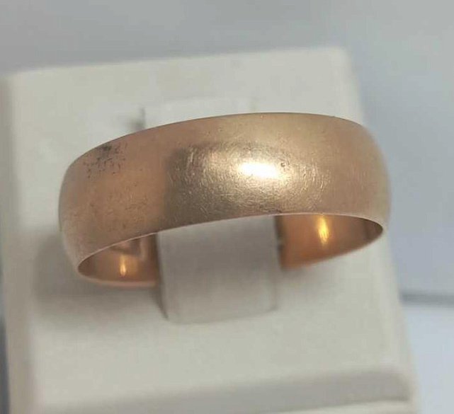 Обручальное кольцо из красного золота (33766784) 0