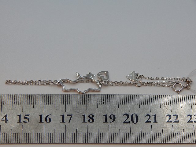 Срібний браслет (30513408) 3