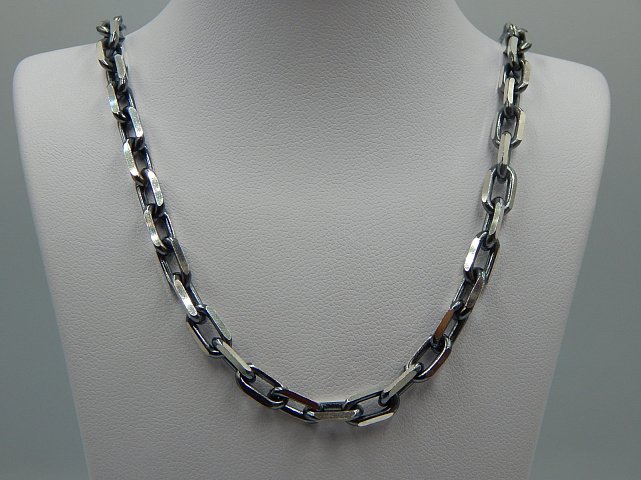 Серебряная цепь с плетением Якорное (33538107) 1