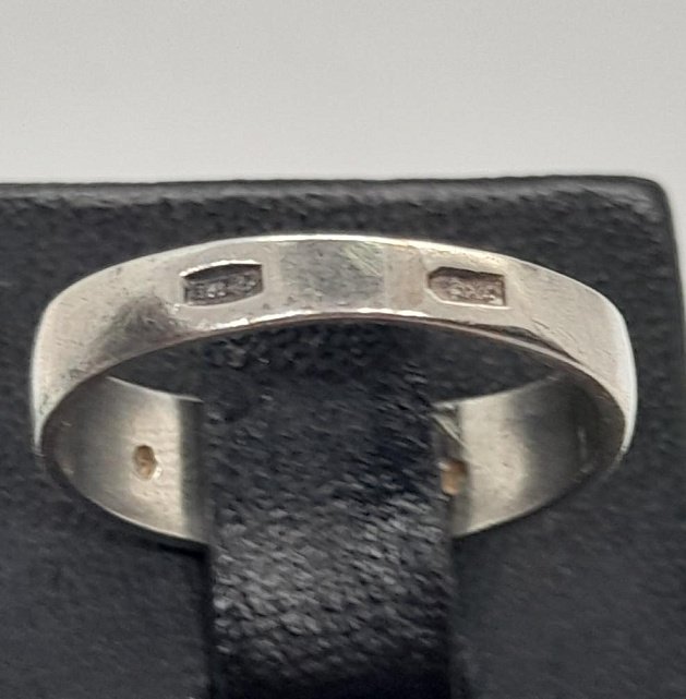Серебряное кольцо с цирконием (31765084) 3