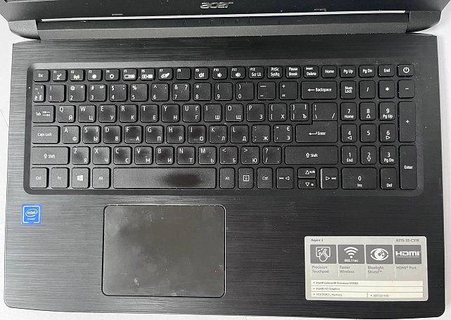 Ноутбук Acer Aspire 3 A315-33 (NX.GY3EU.017) (33747321) 3