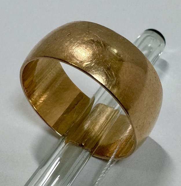 Обручальное кольцо из красного золота (33735054)  2