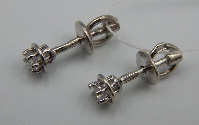 Срібні сережки з цирконієм (32505084) 2