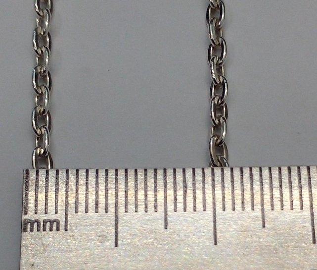 Срібний ланцюг із плетінням Якірне (33480787) 1