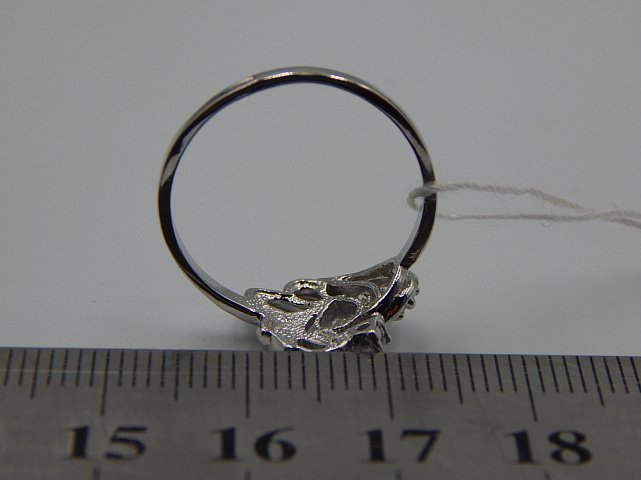 Срібна каблучка з цирконієм (33015682) 3