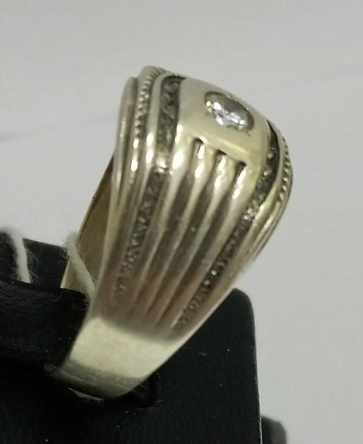 Срібний перстень із цирконієм (32582660) 4