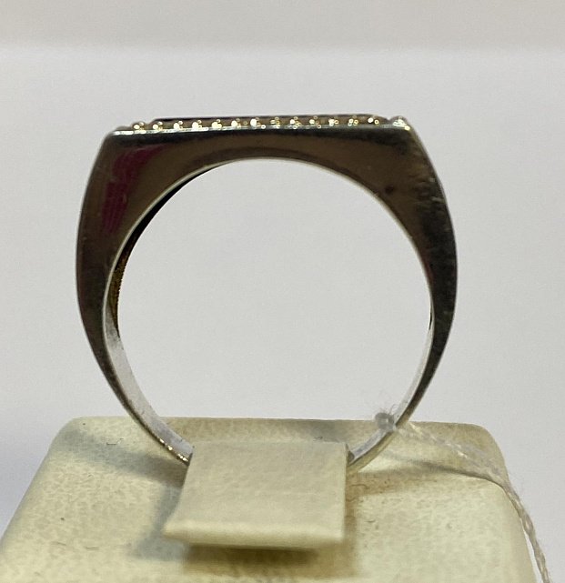 Срібний перстень з оніксом (33902298) 3