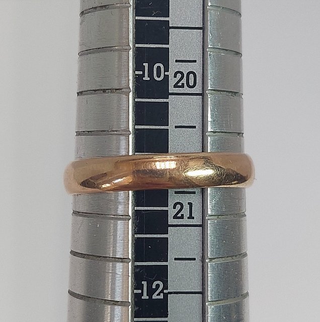 Обручальное кольцо из красного золота (33948255)  2