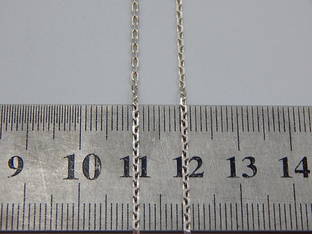 Срібний ланцюг із плетінням Якірне (31893003) 2