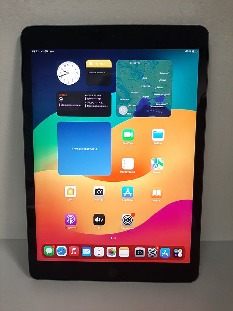 Планшет Apple iPad 10.2 2021 Wi-Fi 64GB Space Gray (MK2K3)  0