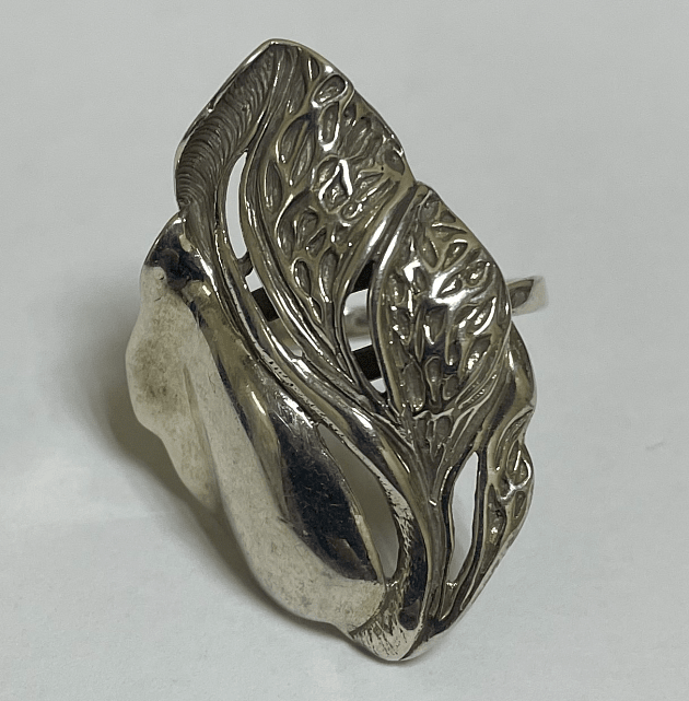 Серебряное кольцо (33338807) 0