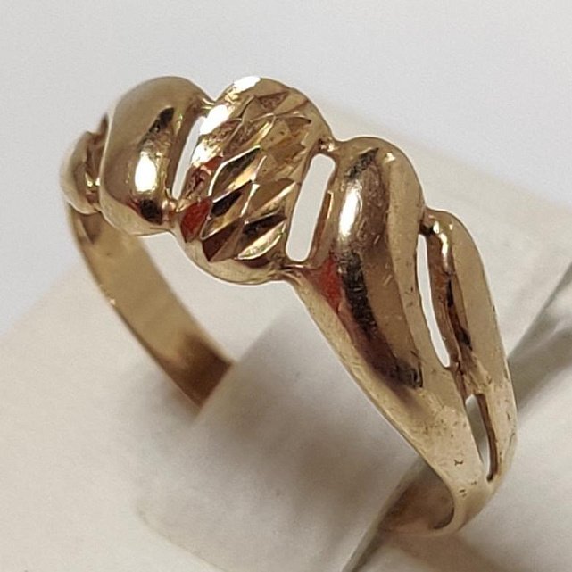 Кольцо из красного золота (33064250)  0