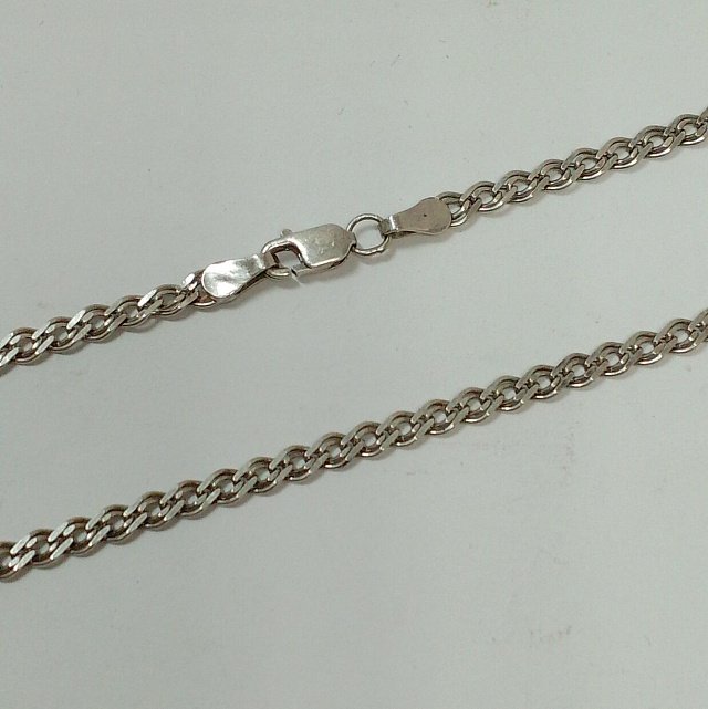 Срібний ланцюг з плетінням Нонна (33550189) 0