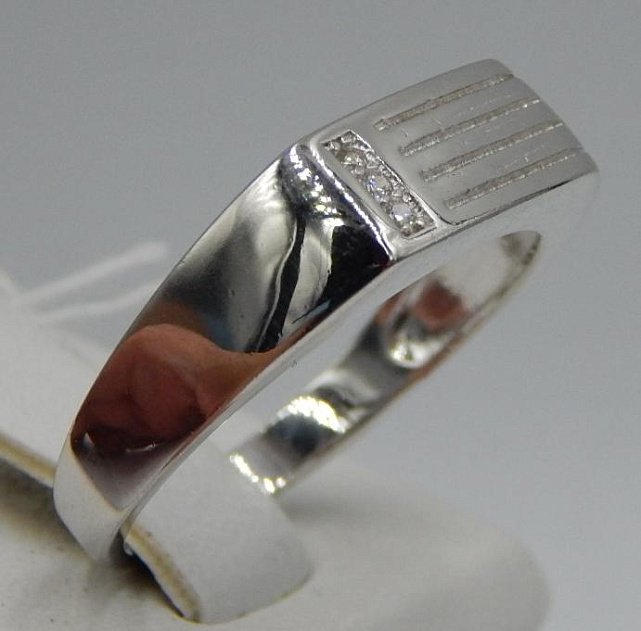 Срібний перстень з цирконієм (29457952) 2