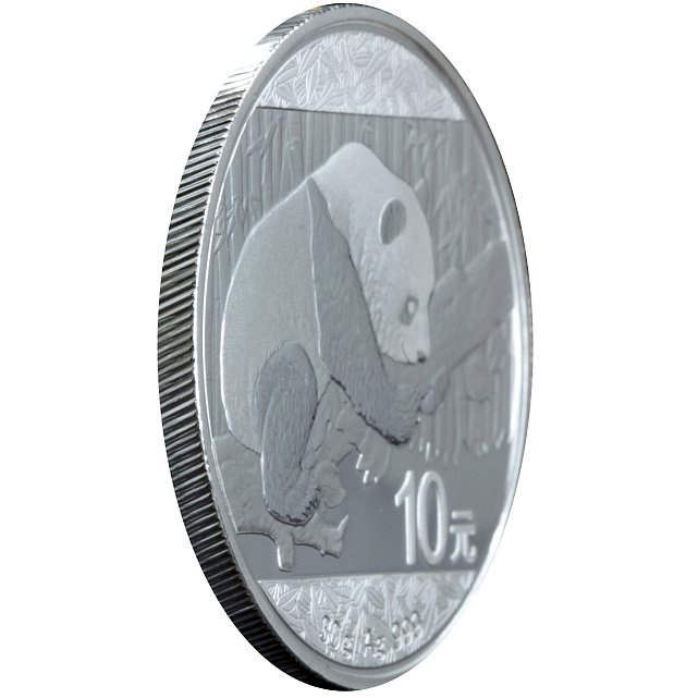 Серебряная монета 30g Китайская Панда 10 юань 2016 Китай (29127514) 6