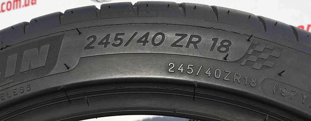 Літні шини 245/40 R18 Michelin Pilot Sport 4 4mm 1
