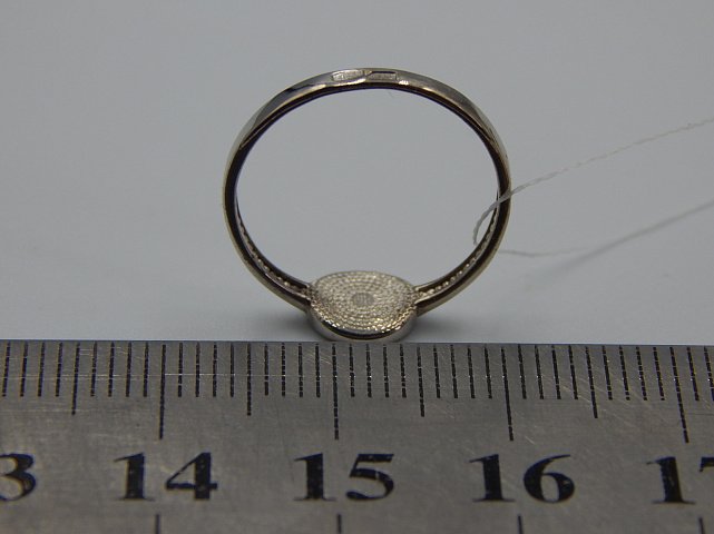 Серебряное кольцо с эмалью (32490165) 3
