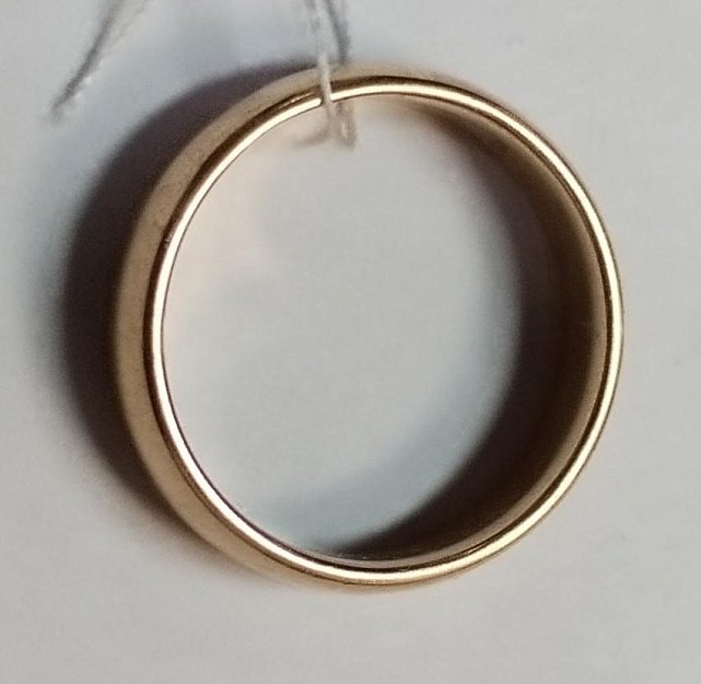 Обручальное кольцо из красного золота (33806195) 2
