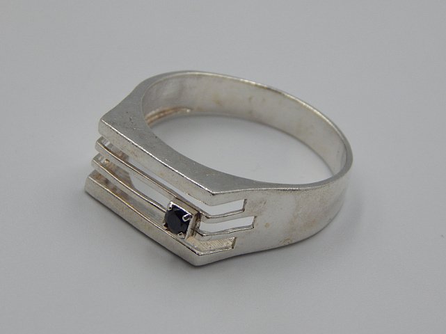 Срібний перстень із цирконієм (32640787) 2