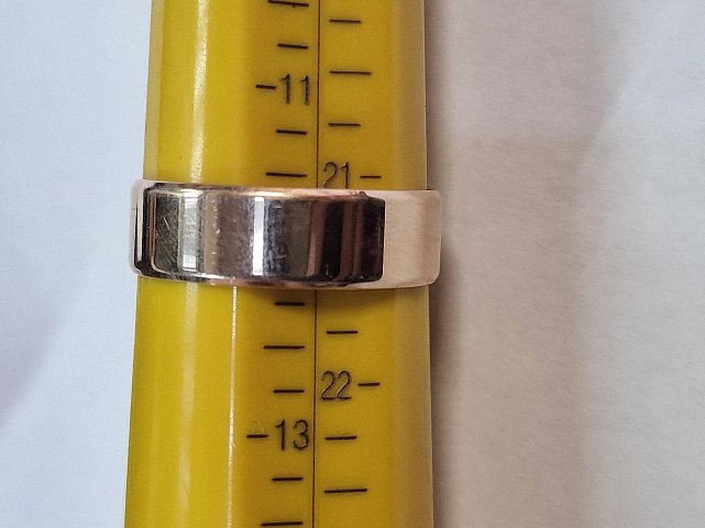Обручальное кольцо из красного золота (33479328)  1