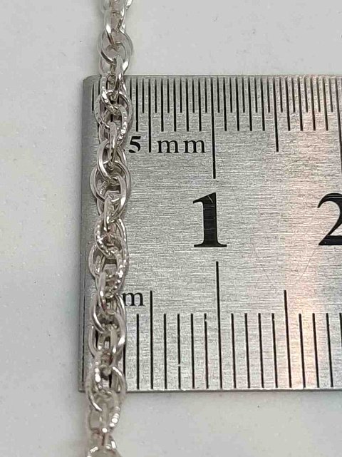 Срібний ланцюг із плетінням Кордове (28894207) 1