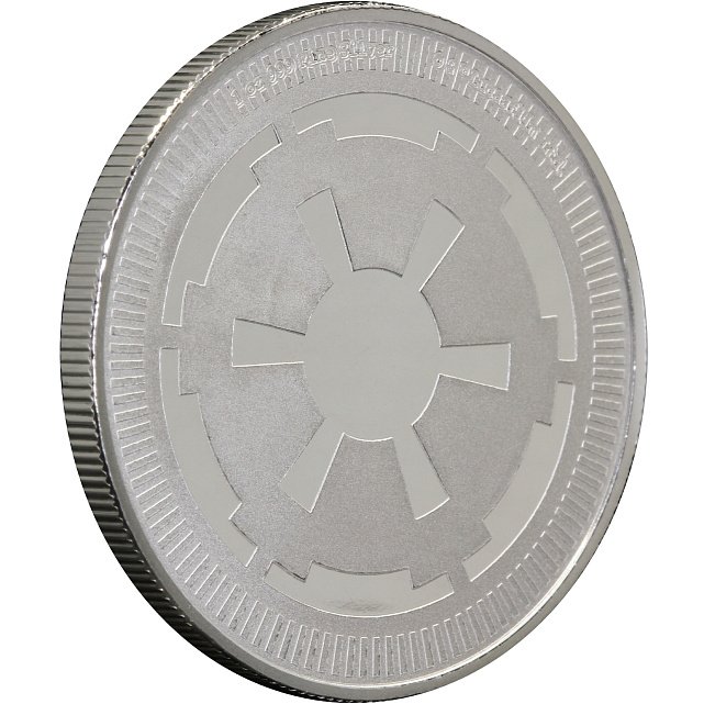 Серебряная монета 1oz Звездные Войны: Монета Галактической Империи 2 доллара 2021 Ниуэ (29128006) 2