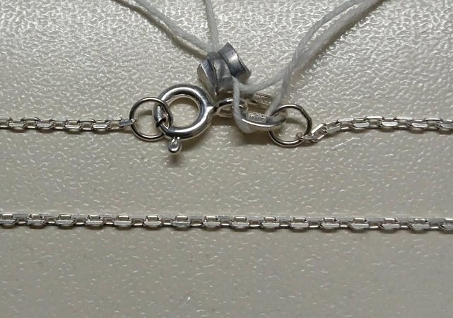 Серебряная цепь с плетением Якорное (32355421) 1