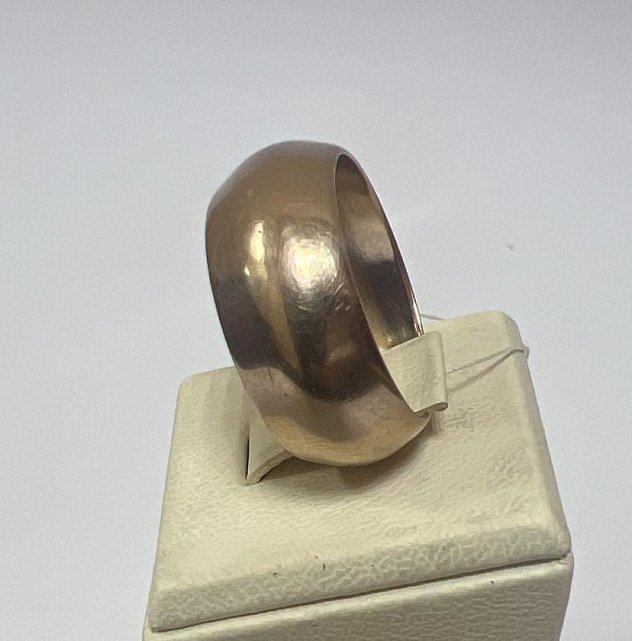 Обручальное кольцо из красного золота (33814090) 1