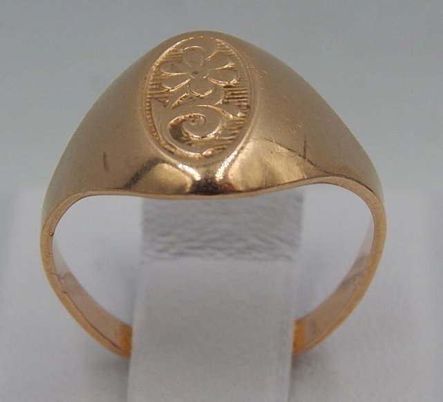 Кольцо из красного золота (29904904) 0