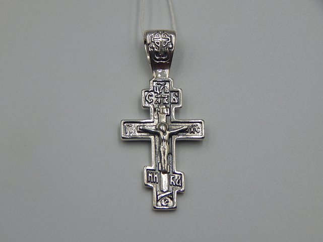 Срібний підвіс-хрест (31847025) 1