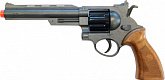 картинка Пистолет Edison Giocattoli Ron Smith 28 см 8-зарядный с мишенью и пульками (463/33) 
