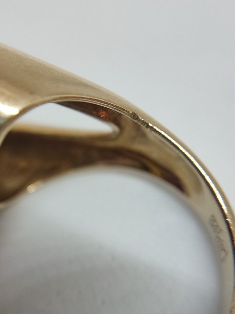 Кольцо из красного золота с аметистом (27417651) 7